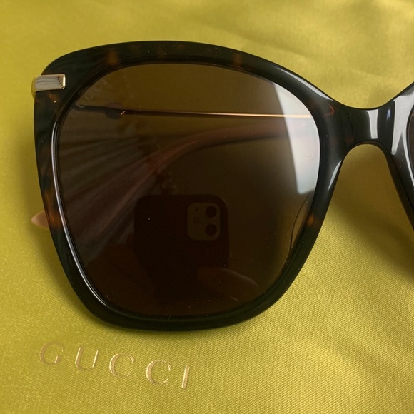 AUTHENTIC GUCCI BUTTERFLY SUNGLASSES GG0510S00356 NWOT - Picture 5 of 12